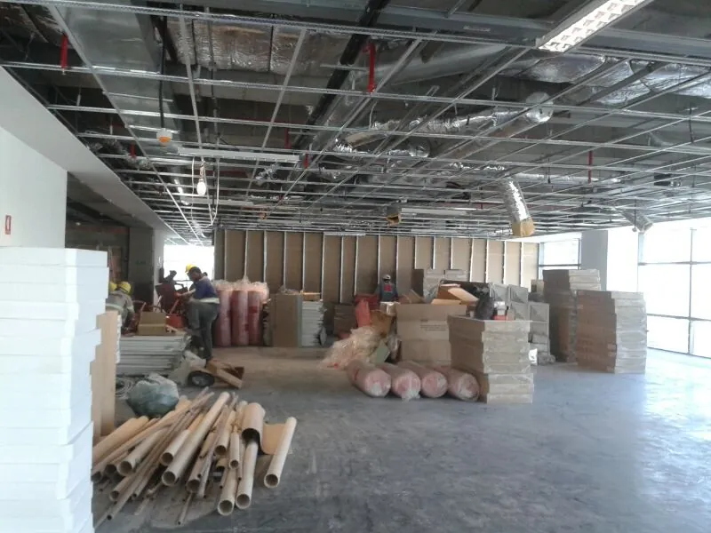 Obra corporativa entregue pela Engedam